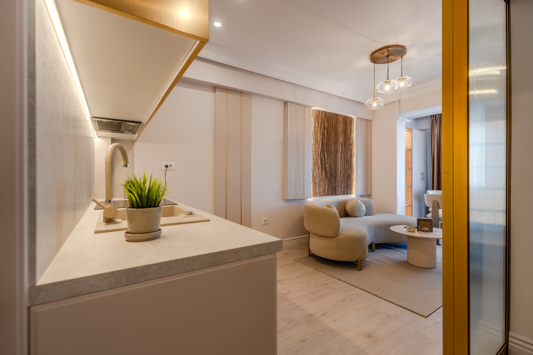 Studio nou Ivory Residence Pipera - Complet mobilat si utilat