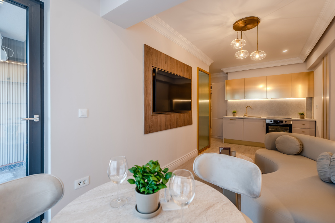 Studio nou Ivory Residence Pipera - Complet mobilat si utilat