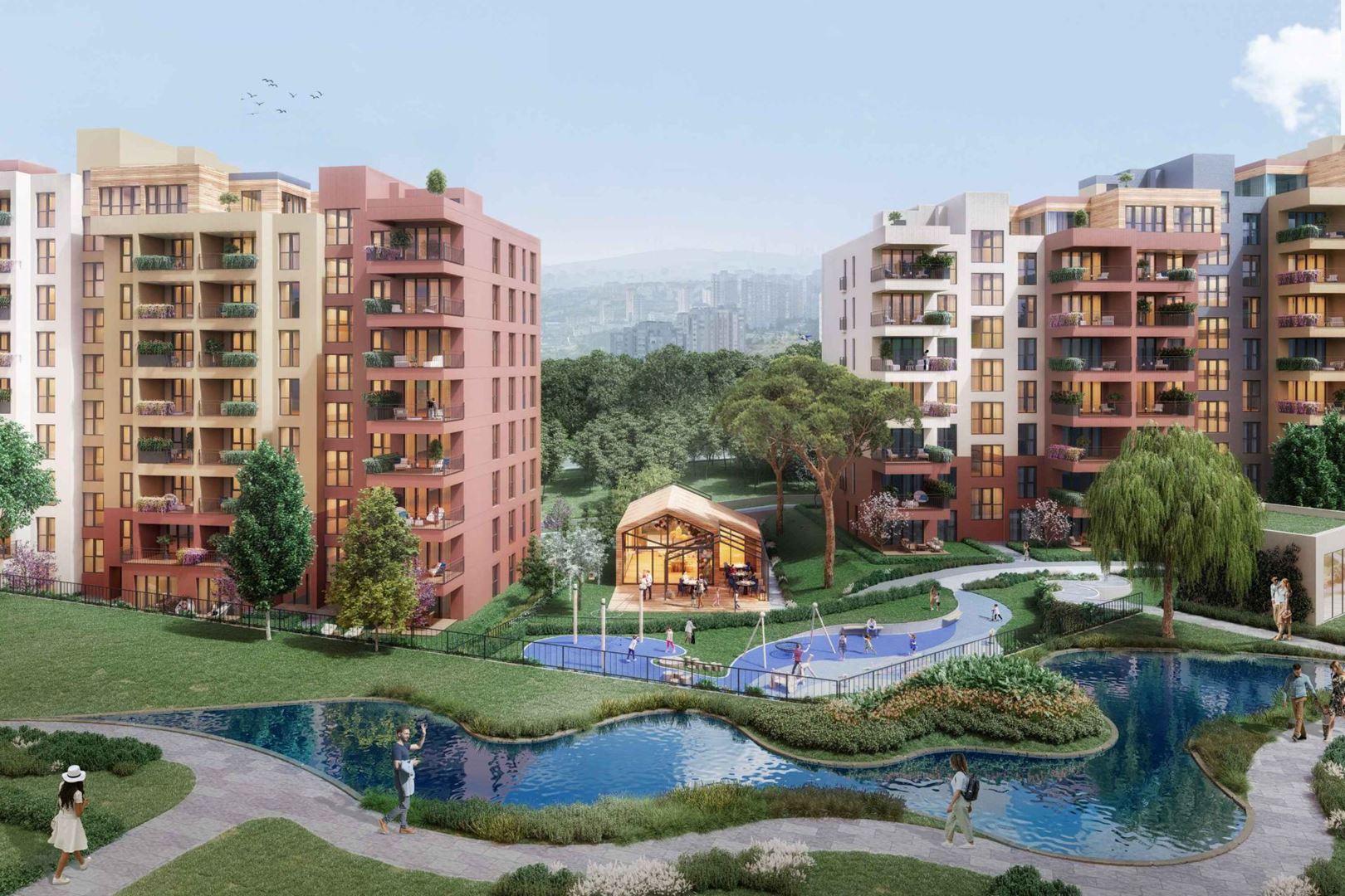 Apartment for sale in İstanbul, Finanskent, İstanbul, 90 m²