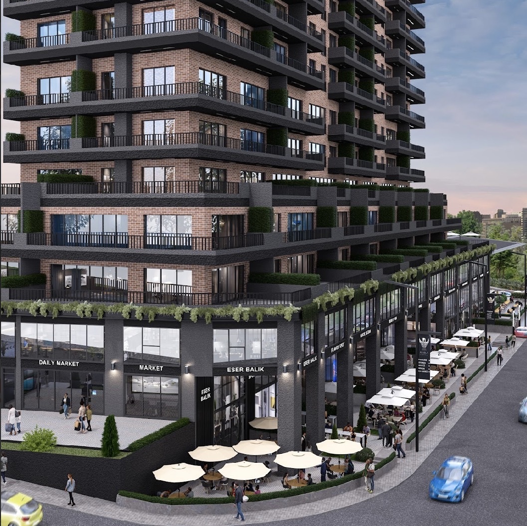 High Exposure Premium Retail Space & Commercial Units in Istanbul Financial Center