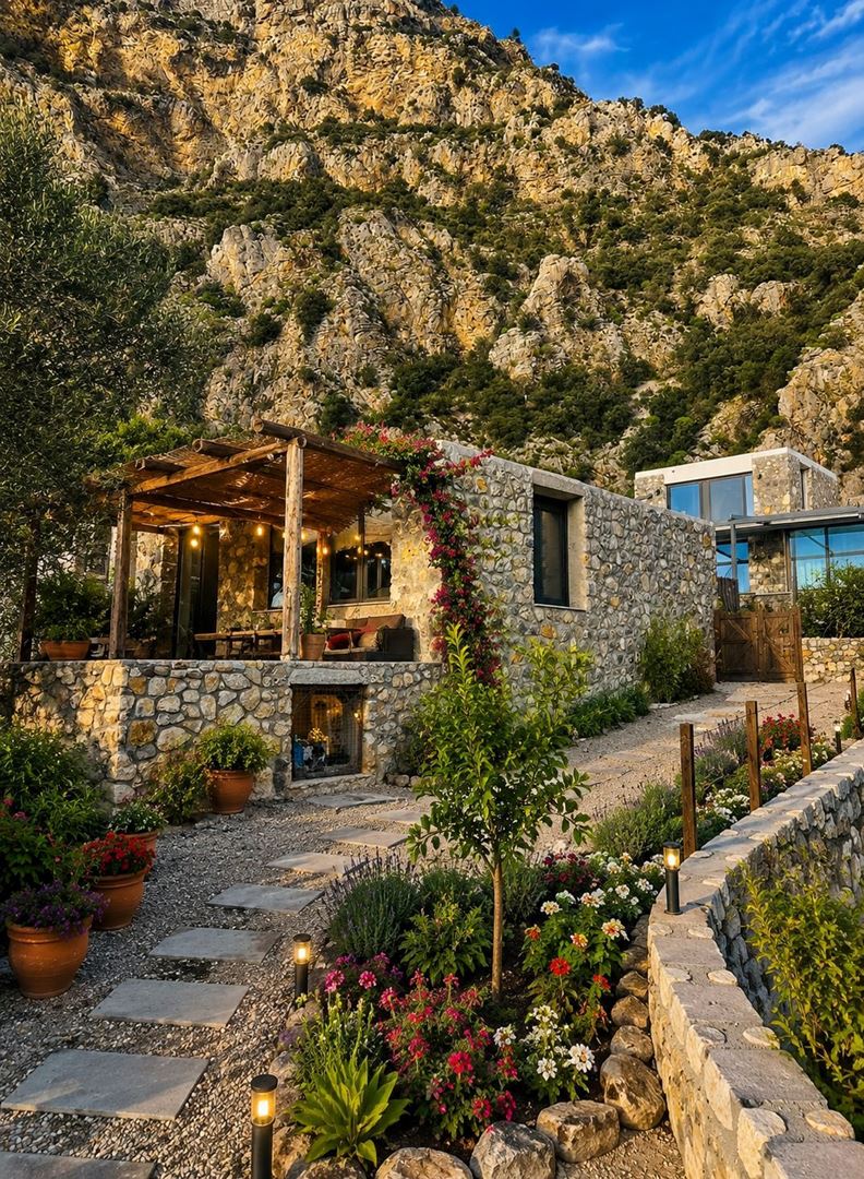 Hidden Paradise in Ölüdeniz Kıdrak Bay – Exclusive Sea View Stone Villas