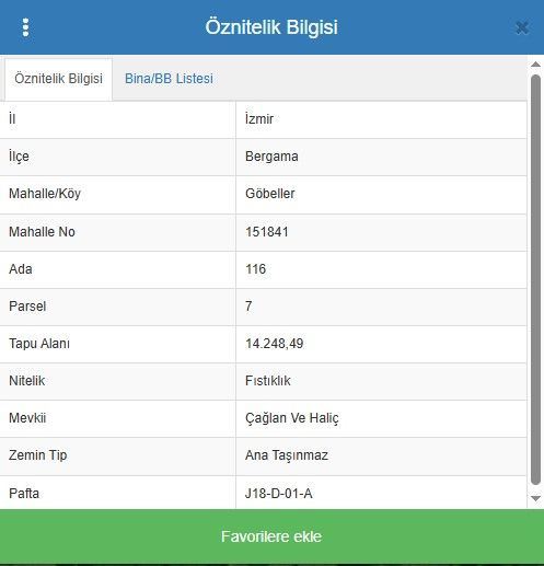 Land / Unzoned for sale in İzmir, Göbeller, İzmir, 14248 m²