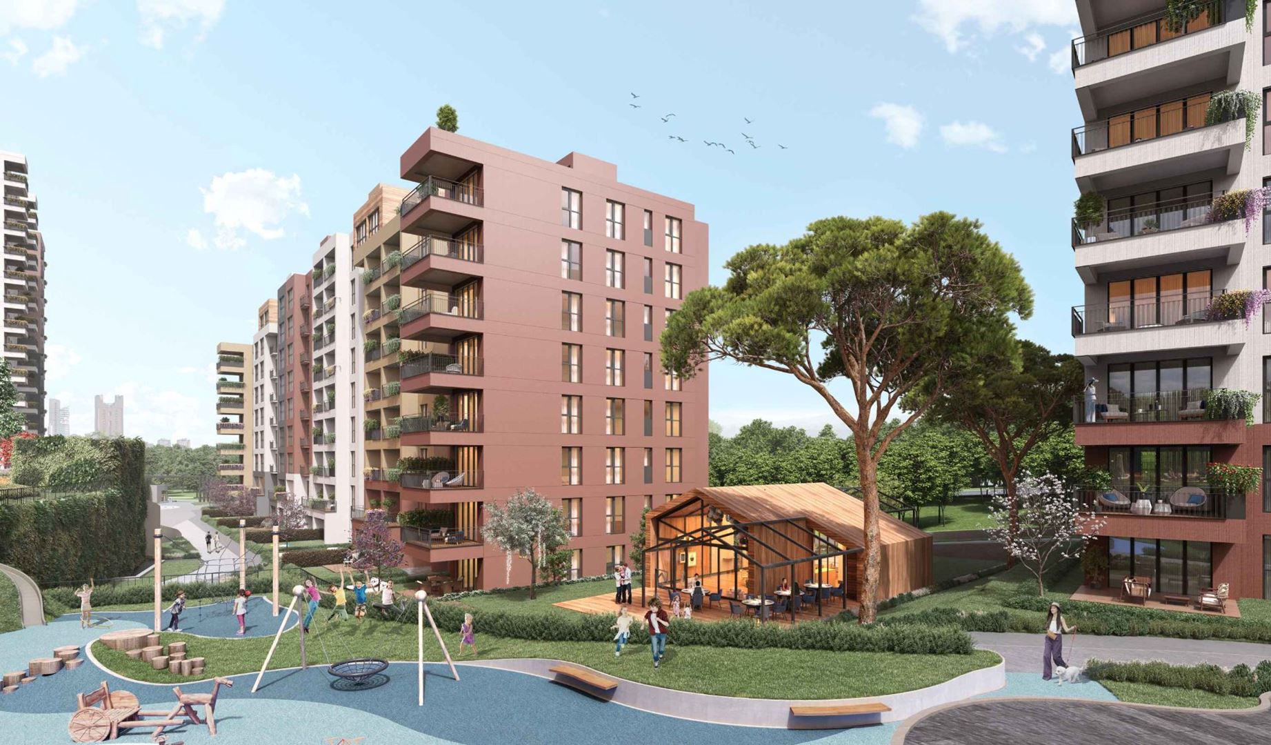 Apartment for sale in İstanbul, Finanskent, İstanbul, 90 m²