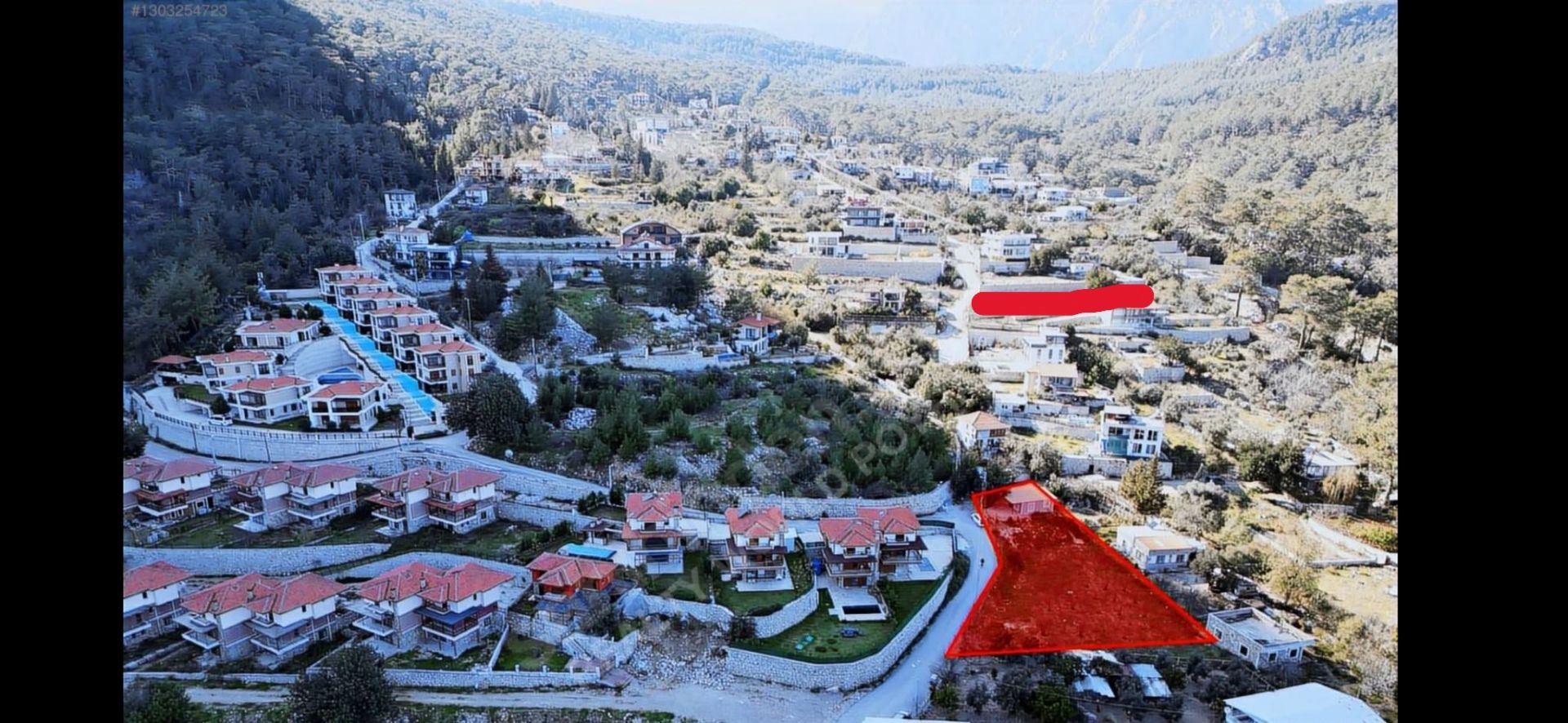 Land / Unzoned for sale in Antalya, Hisarçandır, Antalya, 1352 m²