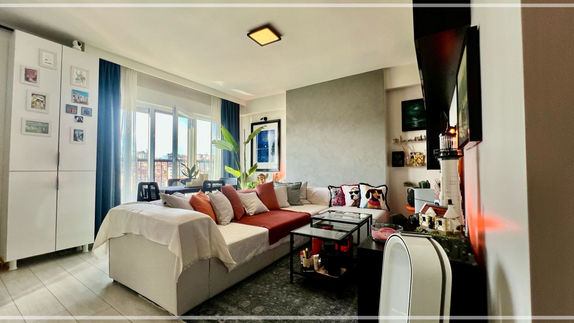Altıntepe'de Şehir Manzaralı, Yeni Binada, 2+1 Satılık Daire