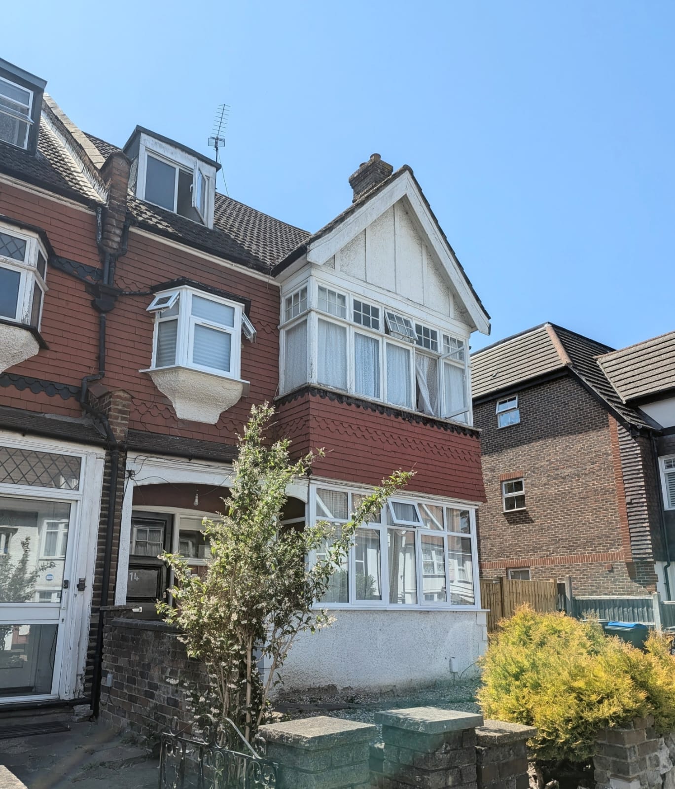 End Of Terrace House in London