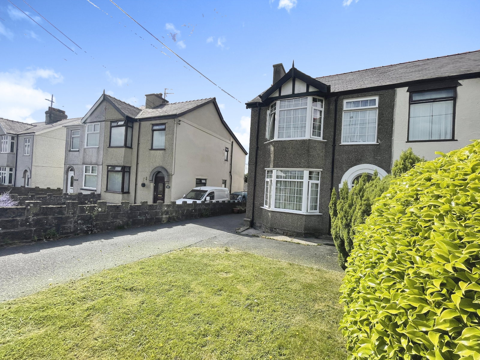 Semi Detached House for sale in Caernarfon, Dinas, Caernarfon, LL54