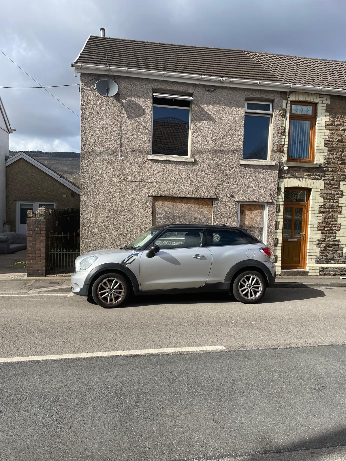 End Of Terrace House in Neath