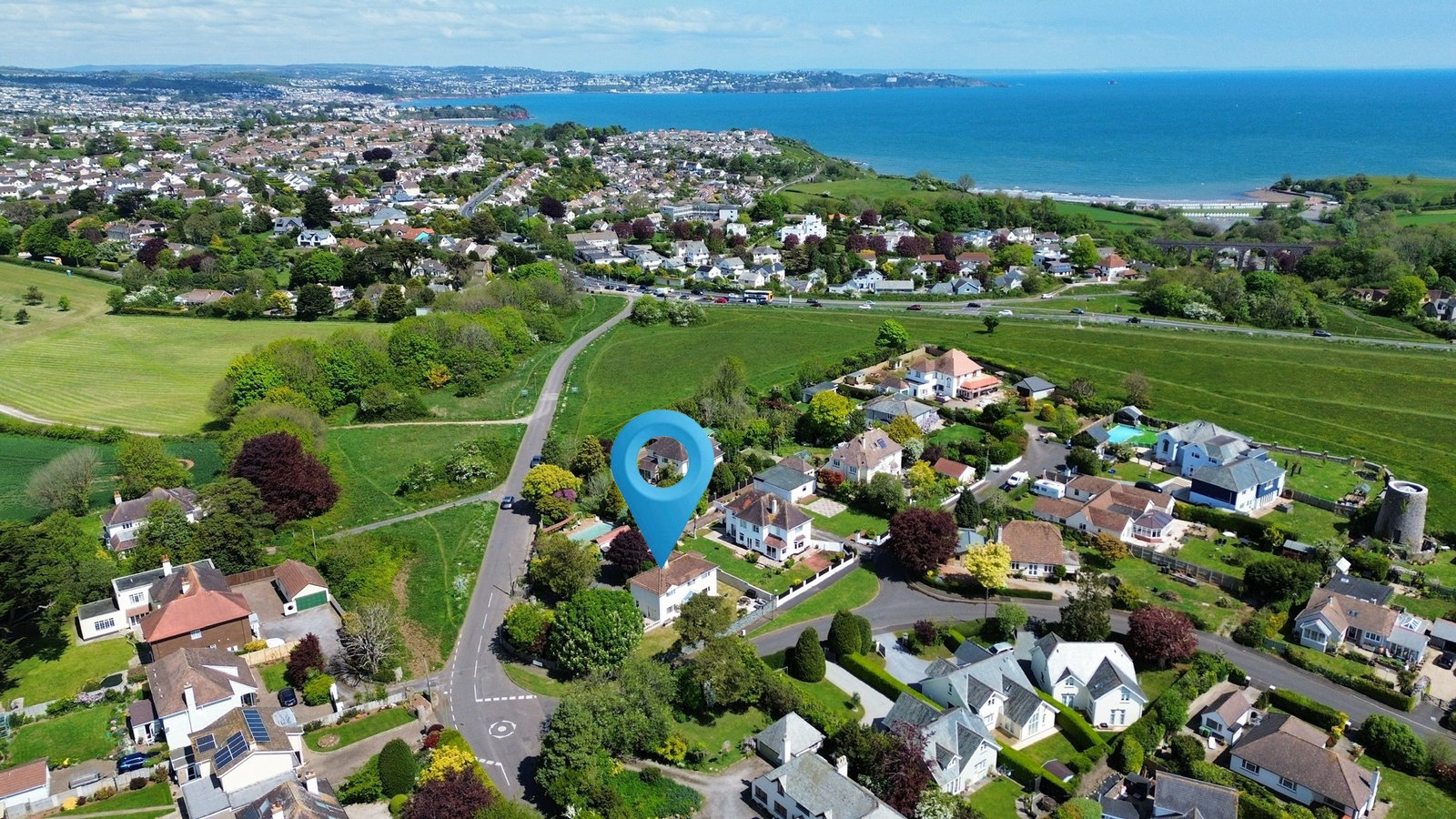 Detached House for sale in Brixham, Langdon Lane, Galmpton, 1561 m²