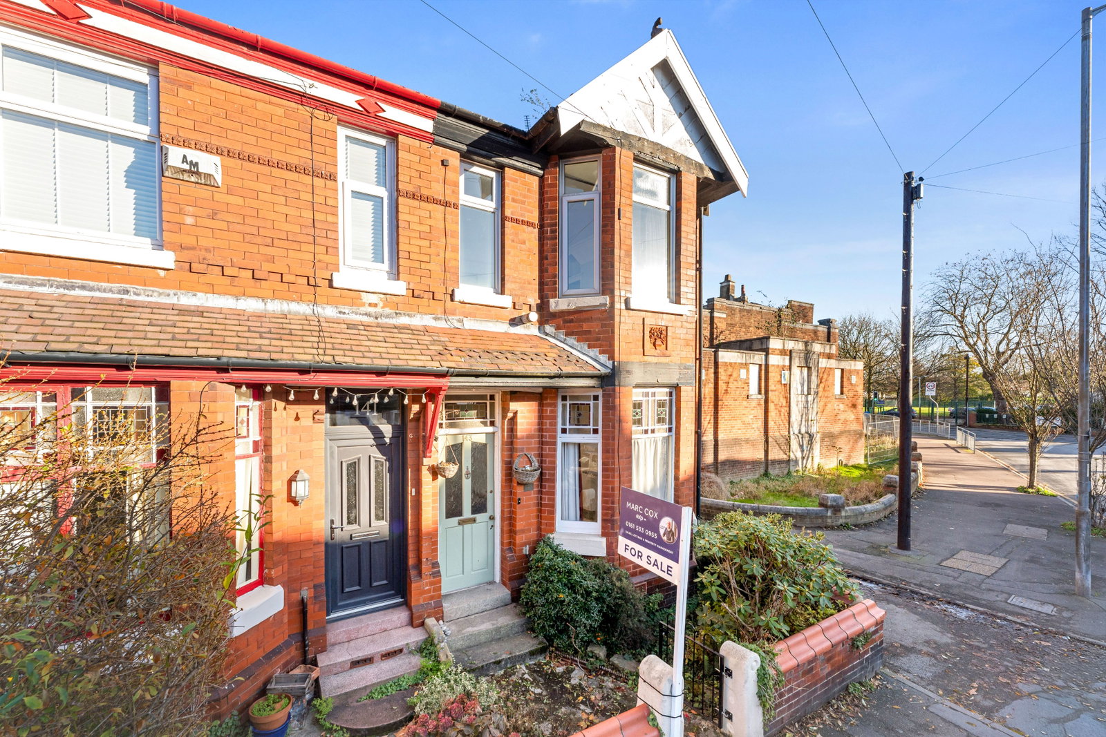 End Of Terrace House in Manchester