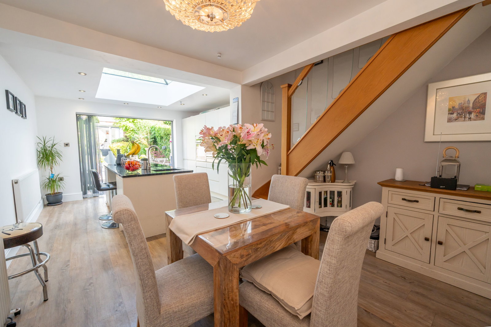 Terraced House for sale in Birmingham, Extended home with stunning open-plan kitchen & garden room – Bissell St, Quinton, Birmingham B32 1AH