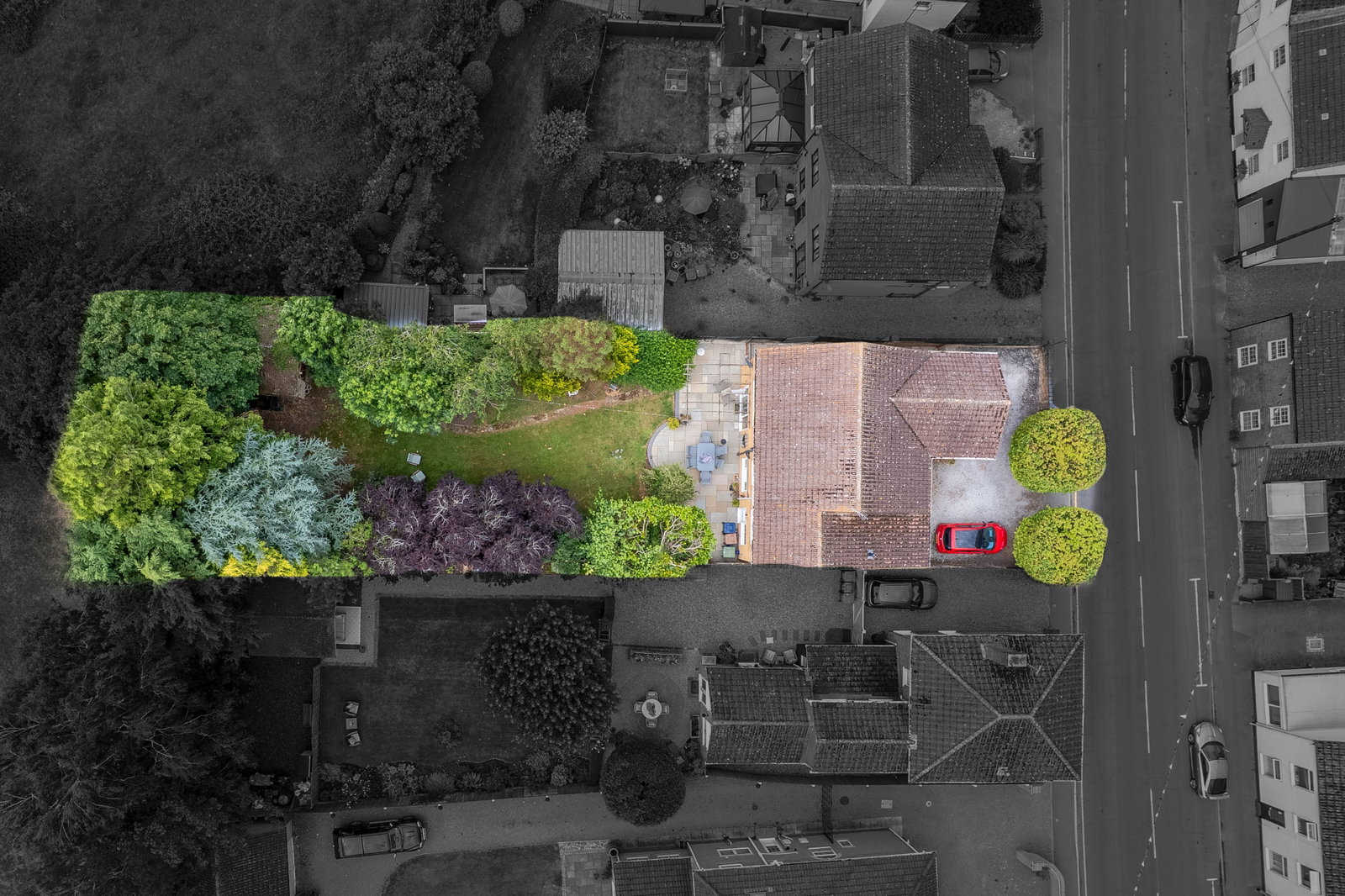 Detached House in March