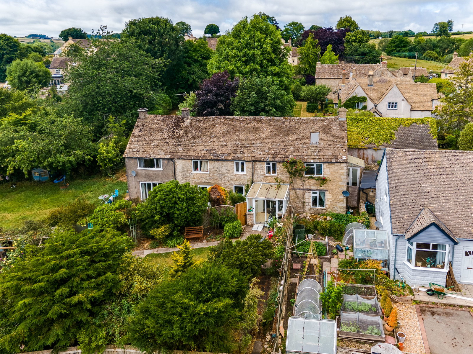 Semi Detached House for sale in Stroud, Nupend, Horsley, Stroud, GL6 0PY