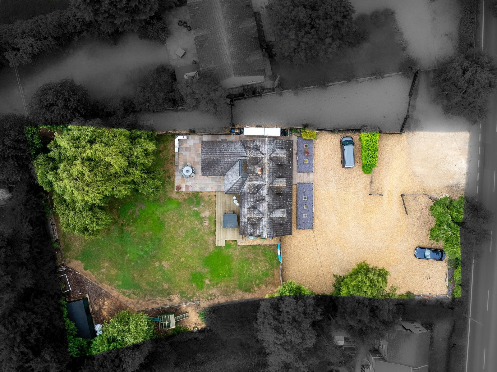 Detached House in March