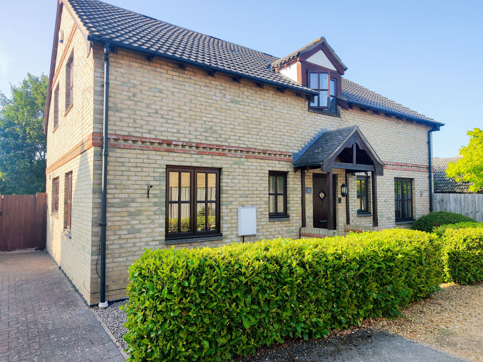 Detached House in March