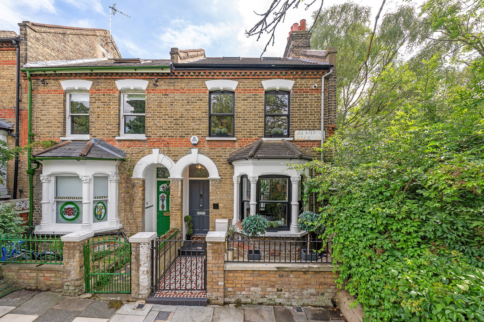 End Of Terrace House in London