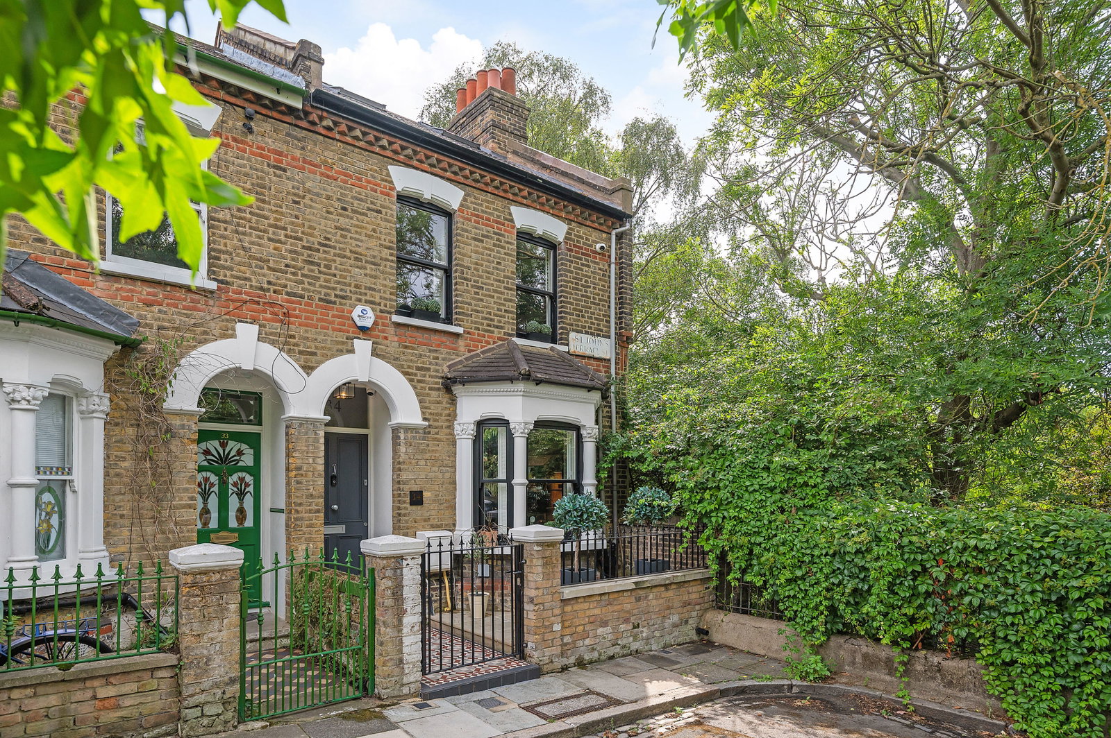 End Of Terrace House in London