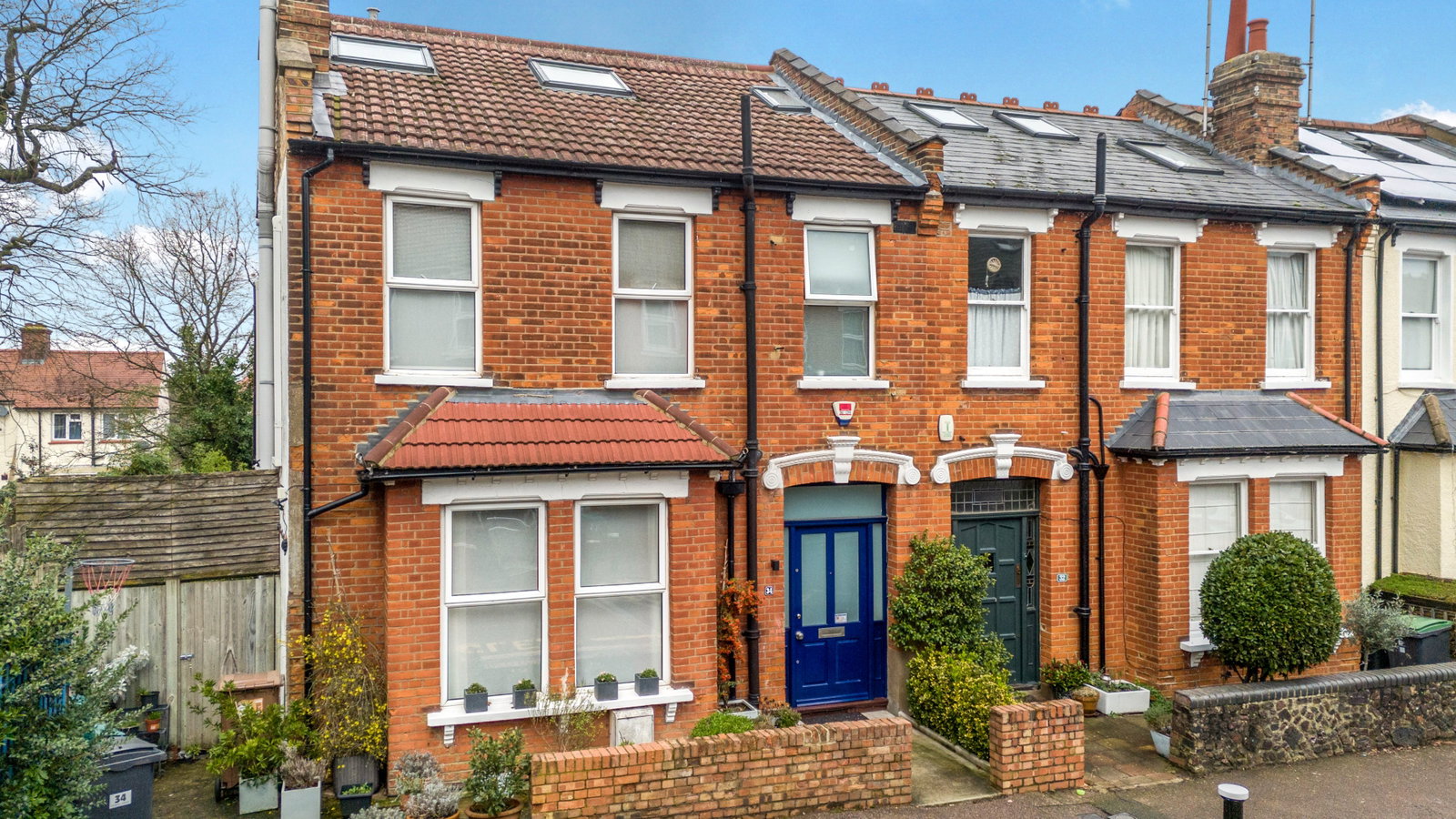 End Of Terrace House in London