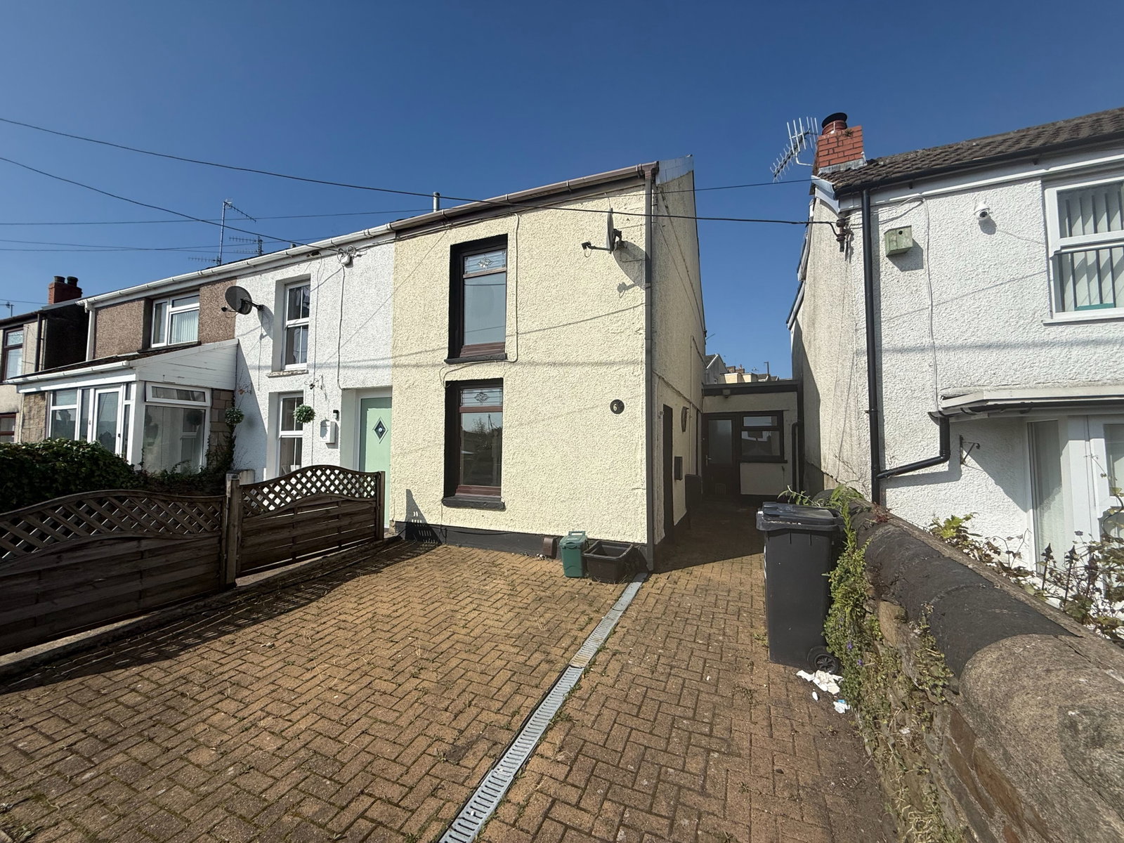 End Of Terrace House in Neath