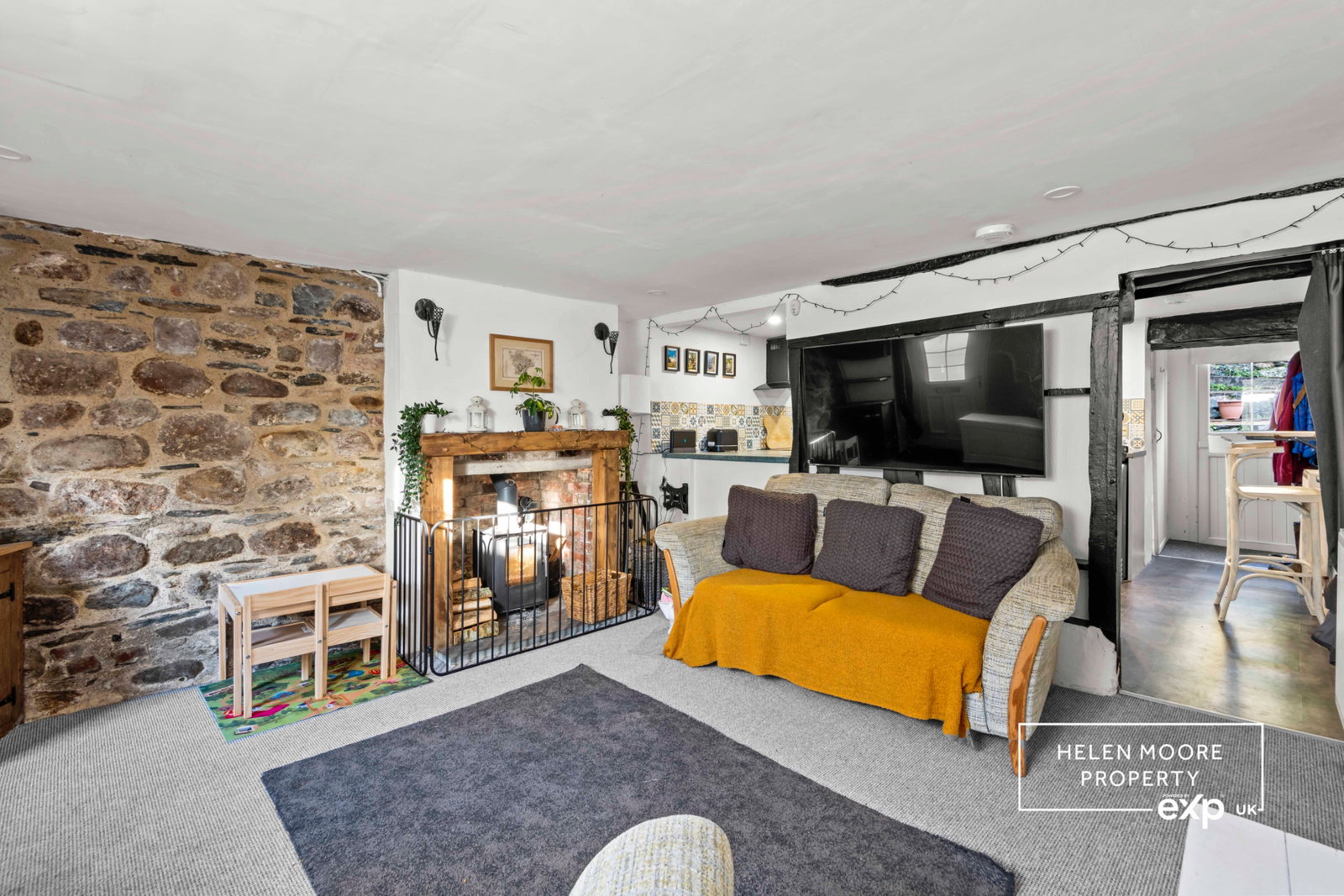 End Of Terrace House in South Brent