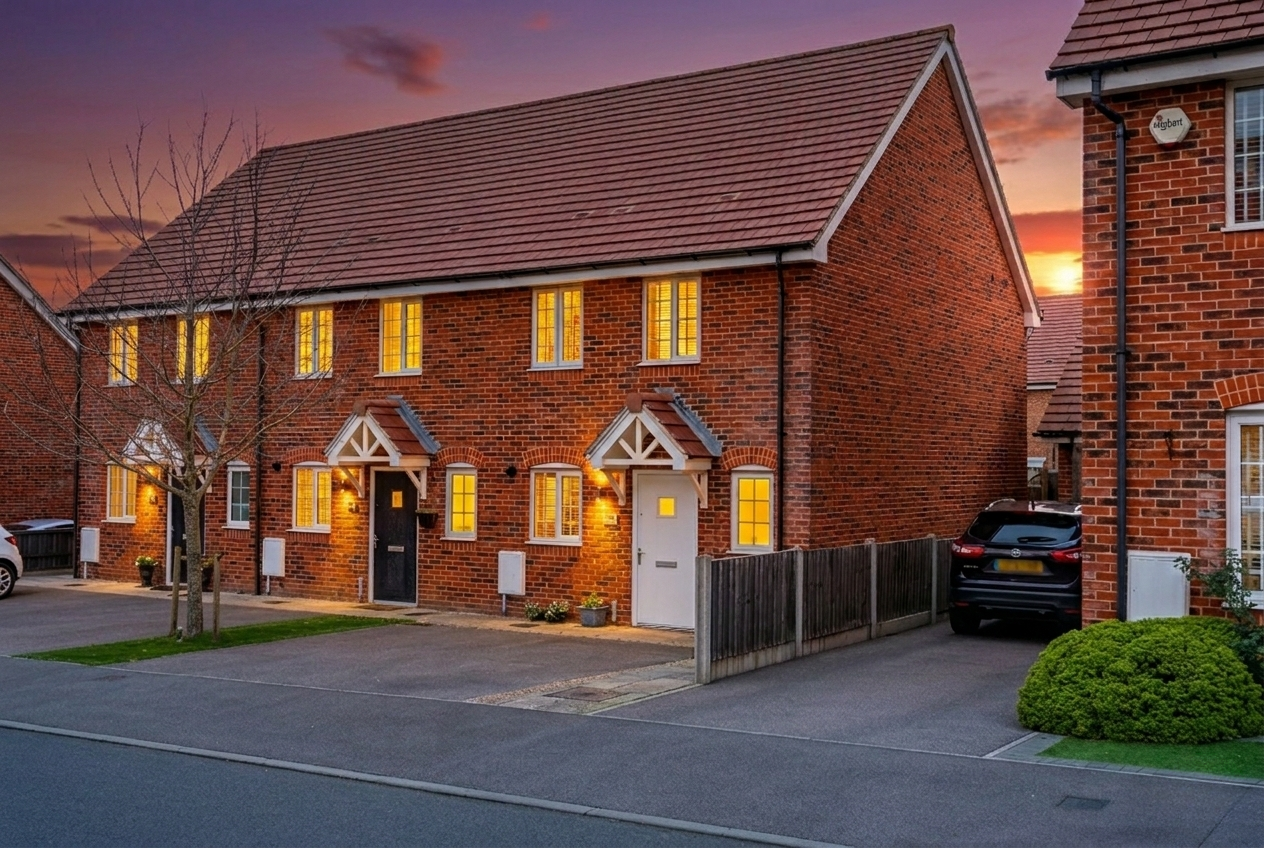 End Of Terrace House in Crawley