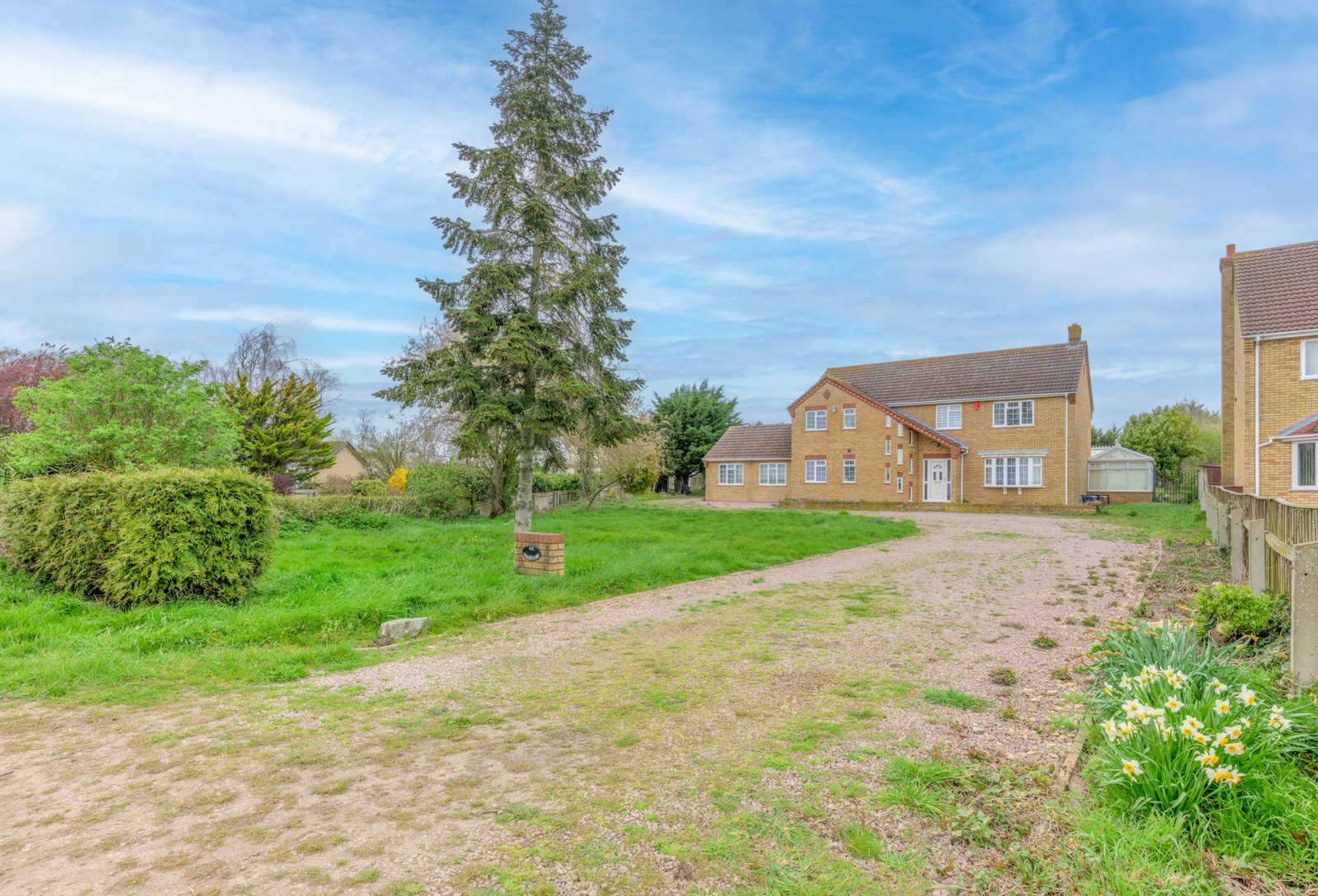 Detached House in March