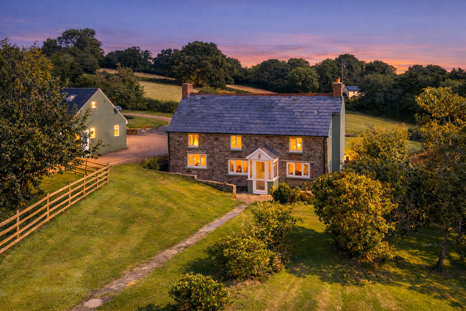 Detached House in Usk