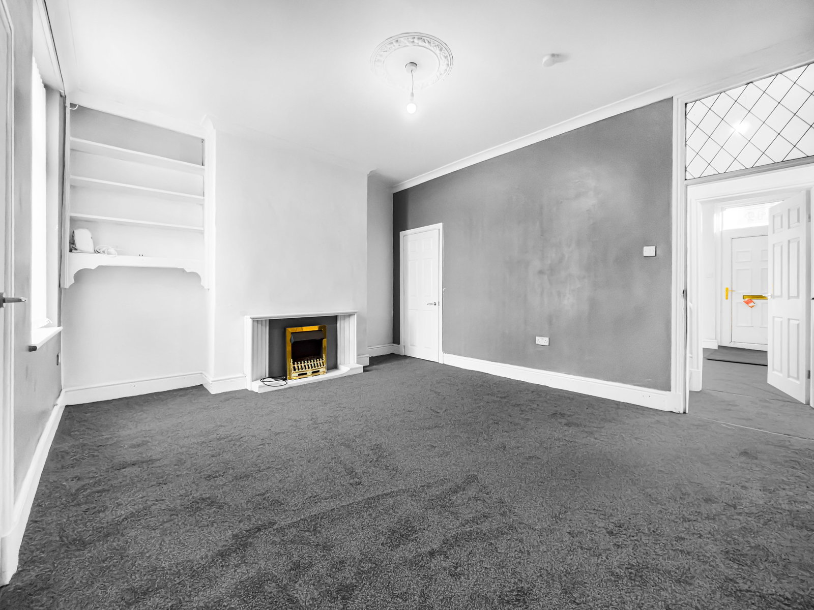 End Of Terrace House in Burnley