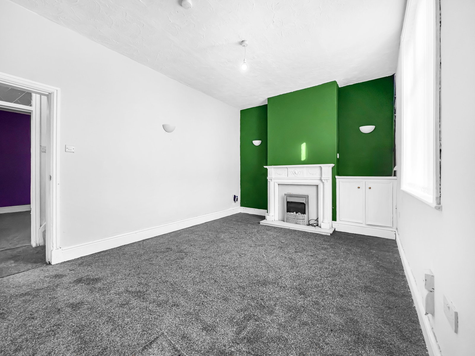 End Of Terrace House in Burnley