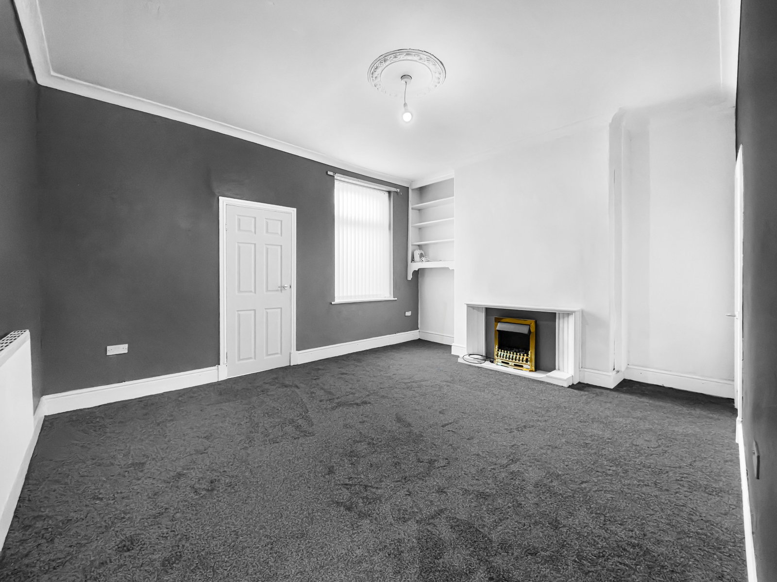 End Of Terrace House in Burnley