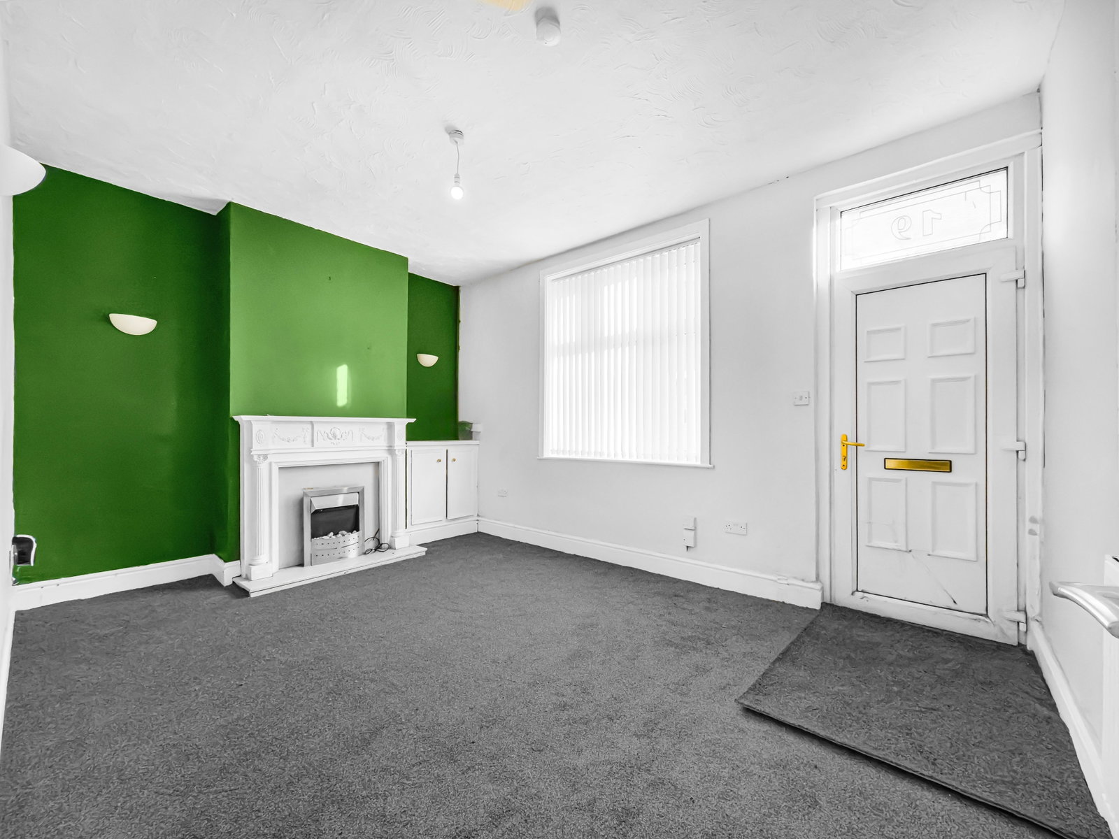 End Of Terrace House in Burnley