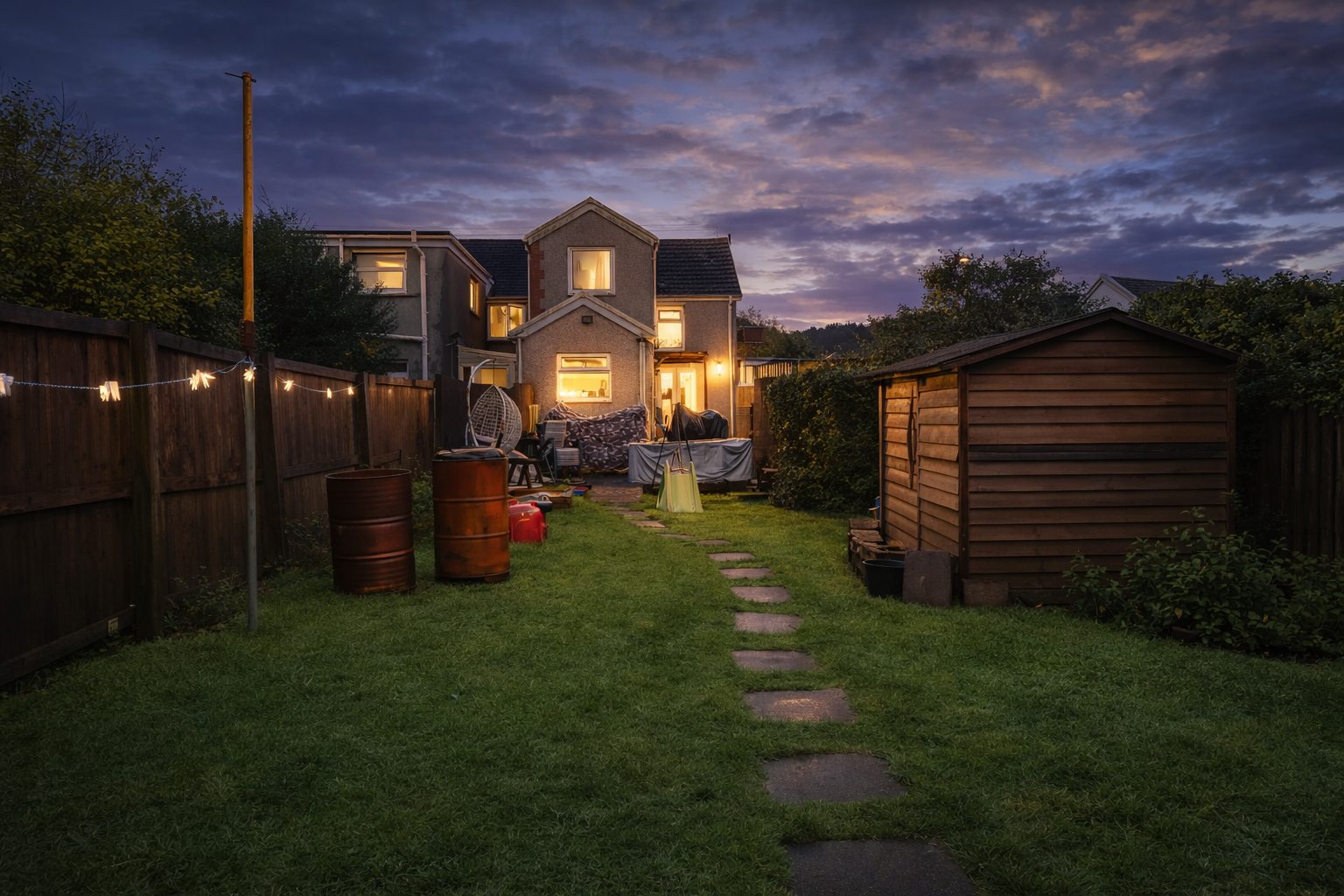 Terraced House in Swansea