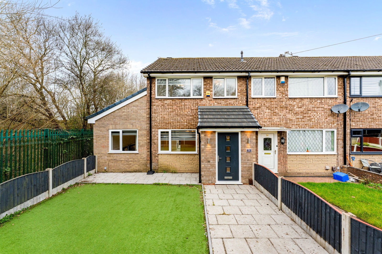 End Of Terrace House in Stockport