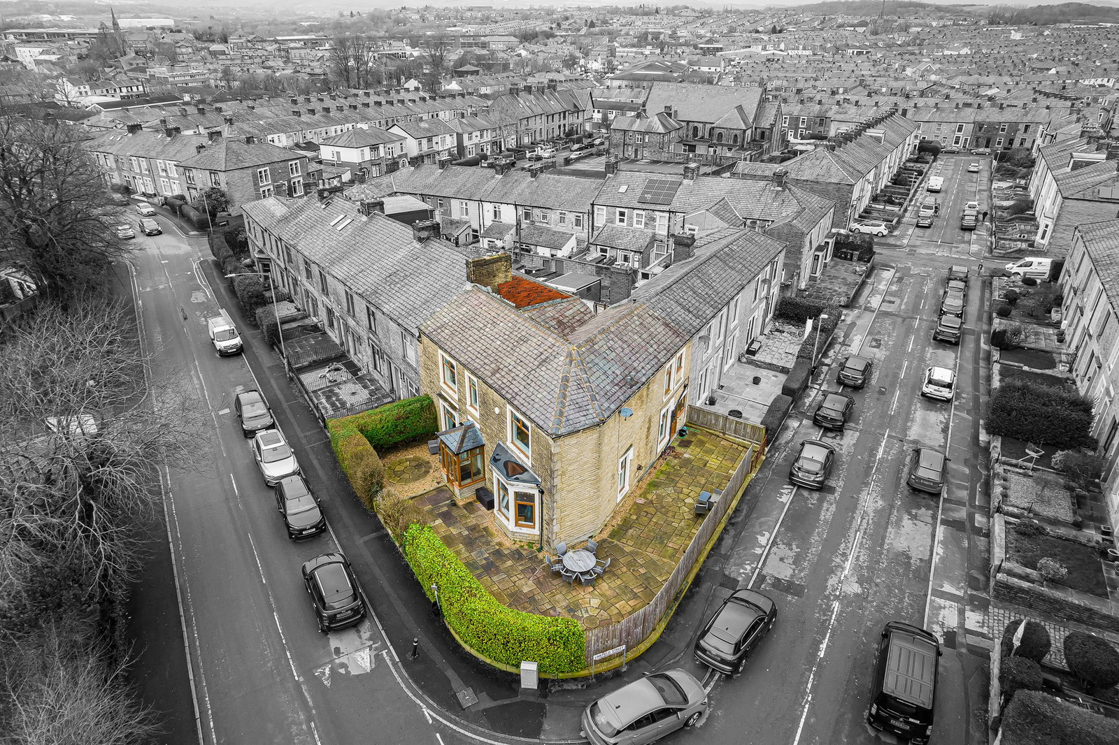 End Of Terrace House in Accrington