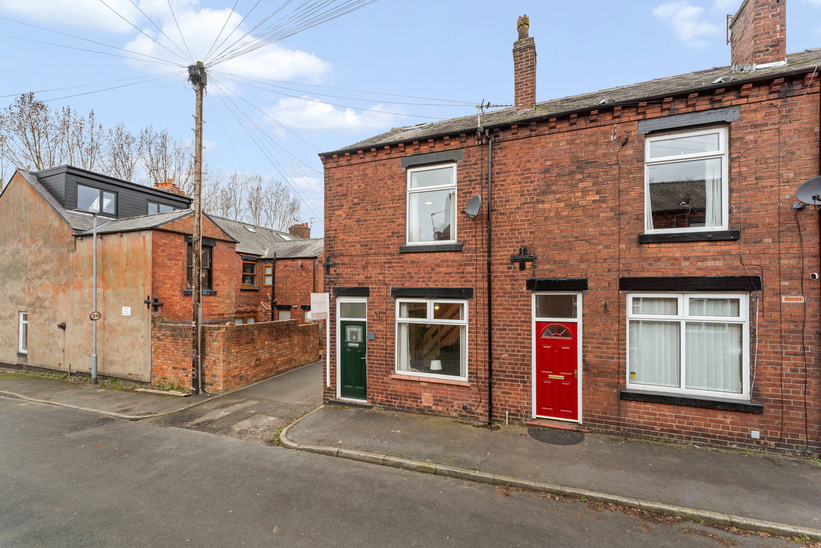 End Of Terrace House in Manchester