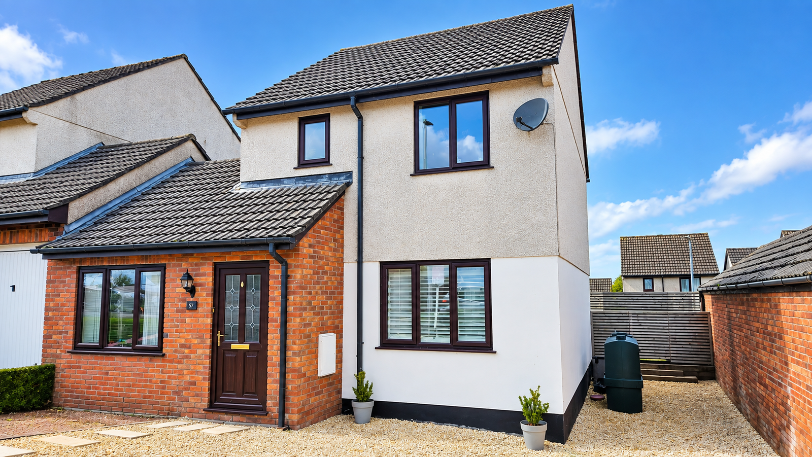Detached House for sale in St. Austell, Park Gwyn, St. Stephen, St. Austell, PL26 7PN