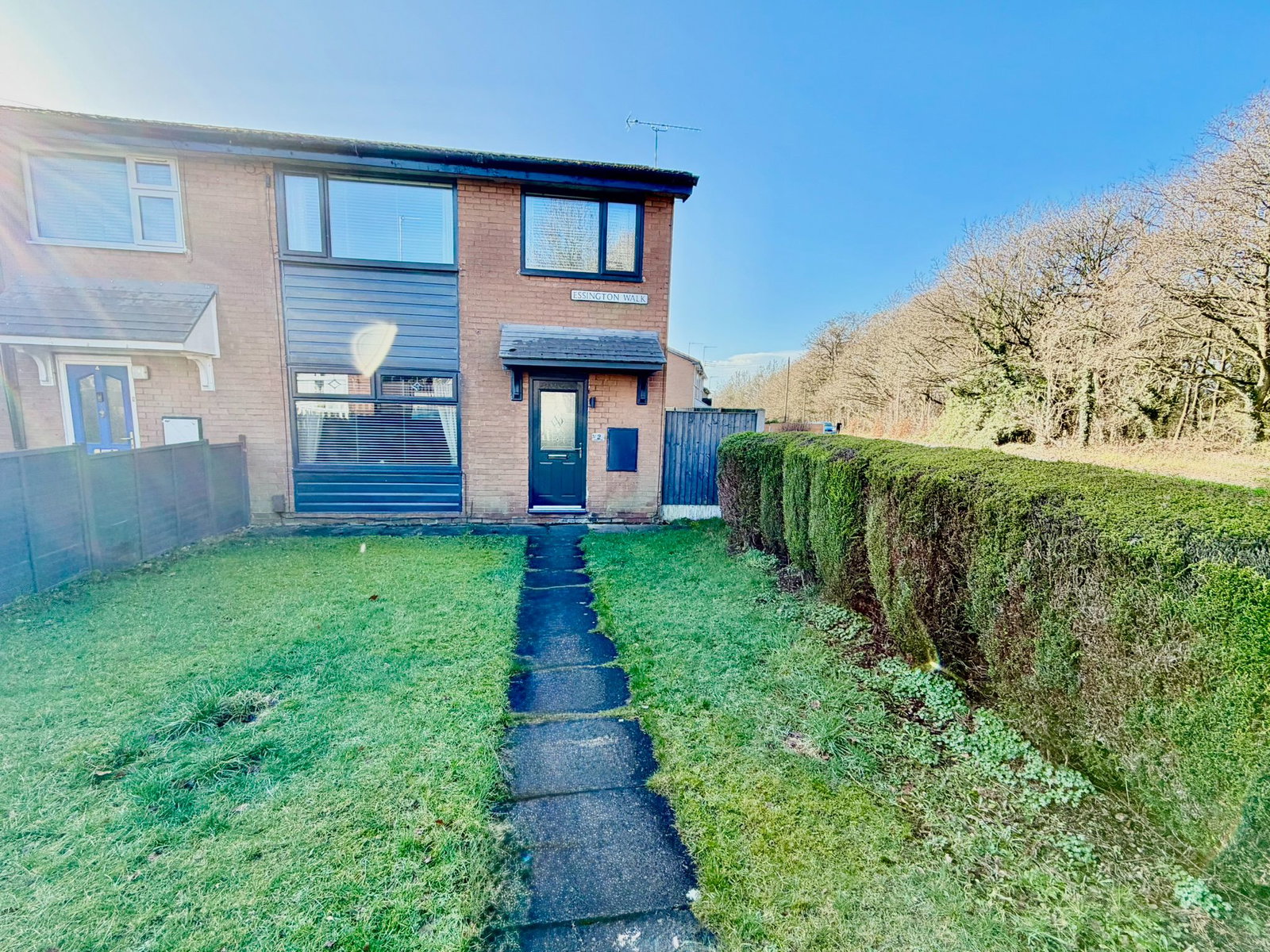 End Of Terrace House in Manchester