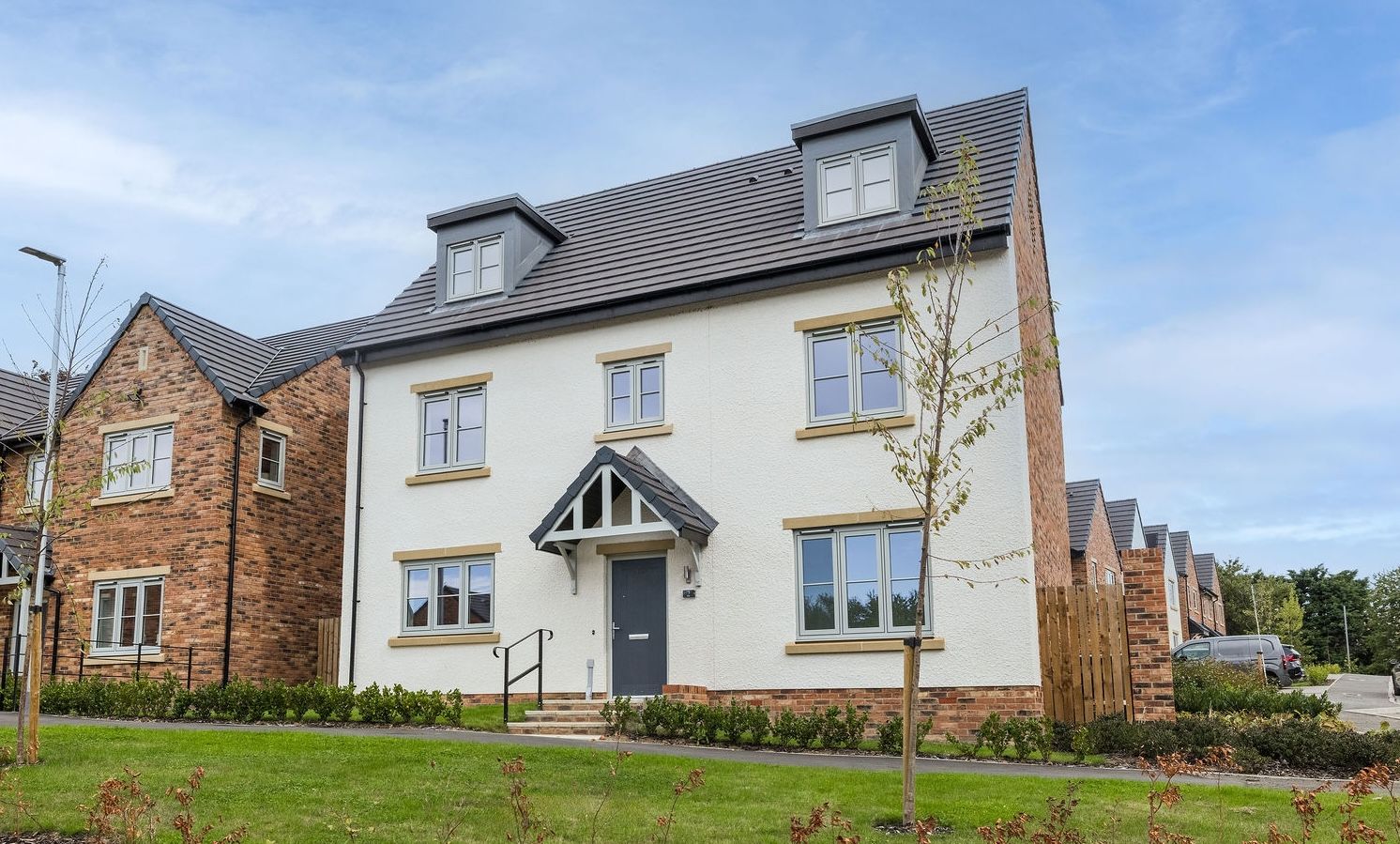 Detached House for sale in Durham, The Dorchester at Beauford Park (Homes by Carlton), Witton Gilbert, DH7 6TQ, 2025 m²