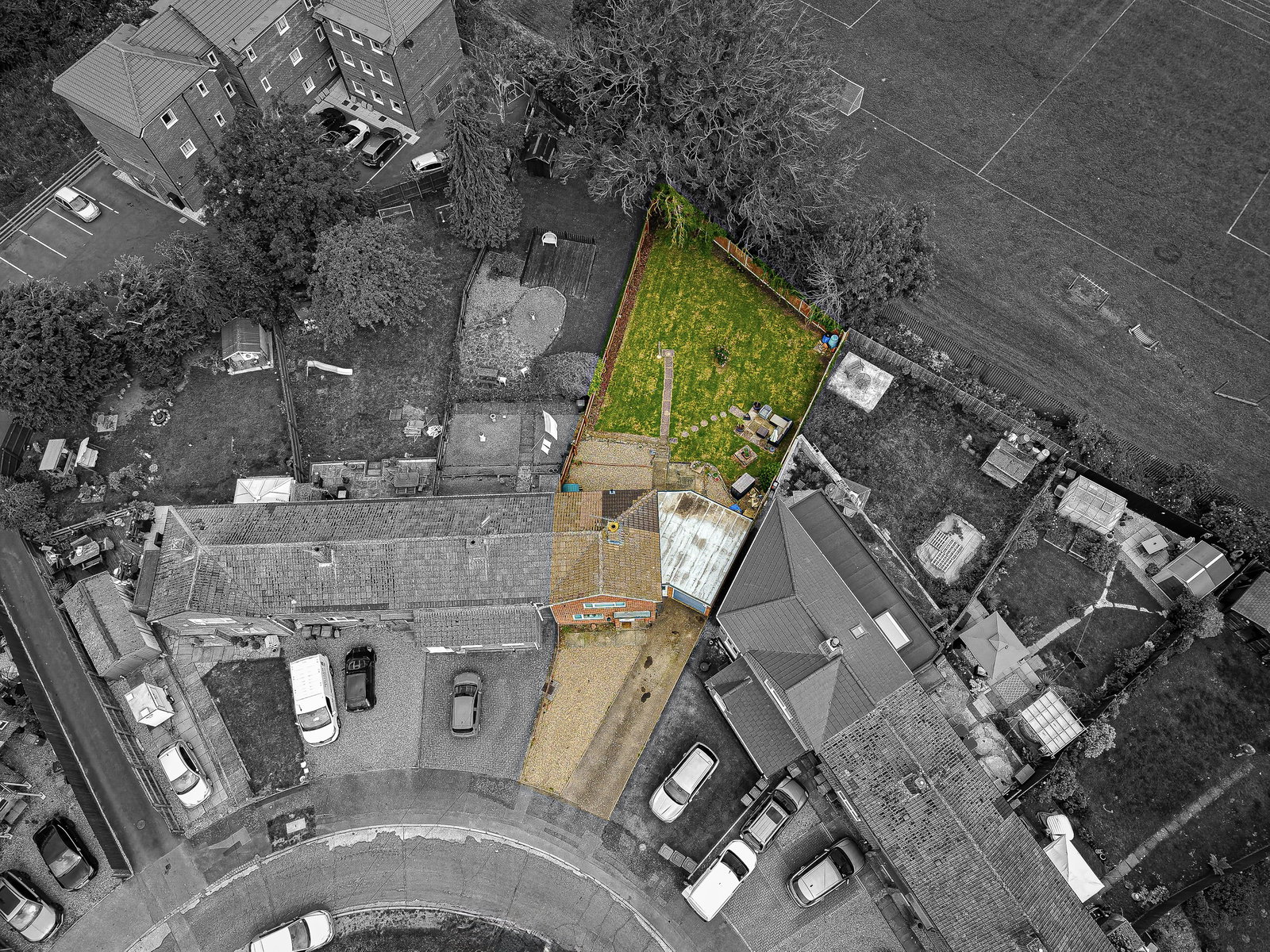 End Of Terrace House in Leicester