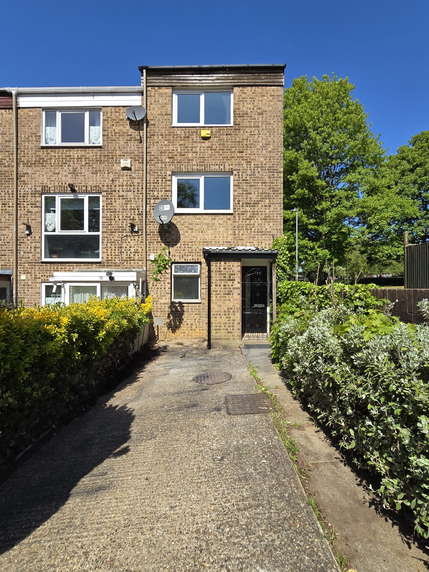 End Of Terrace House in Northampton