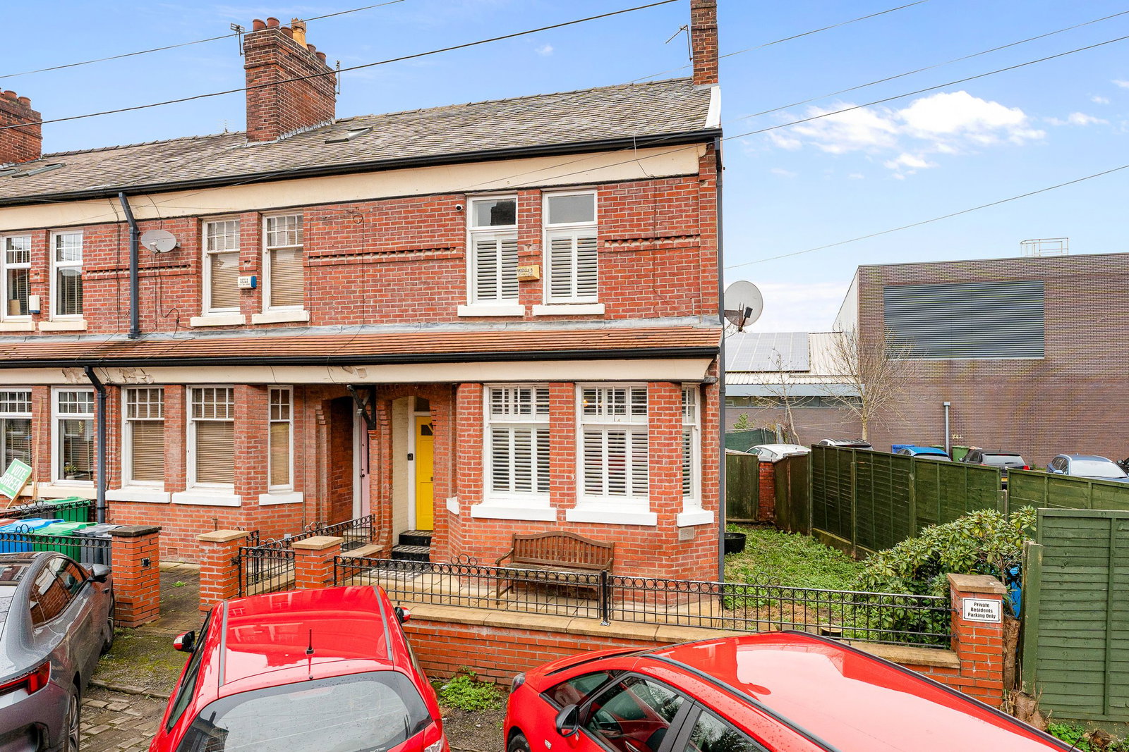 End Of Terrace House in Manchester