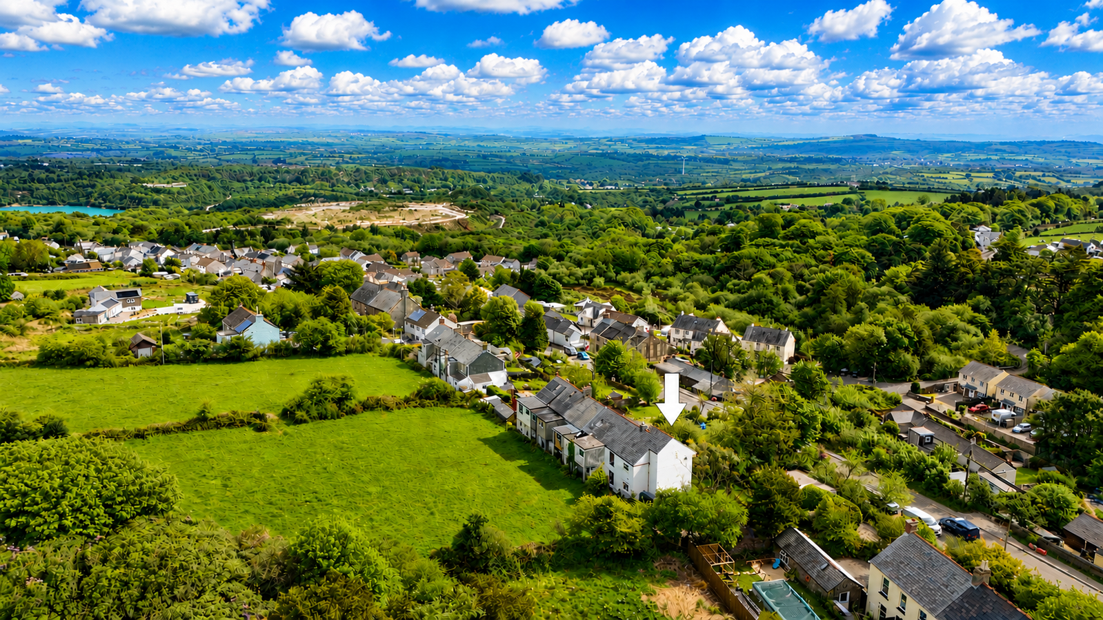 End Of Terrace House in St. Austell