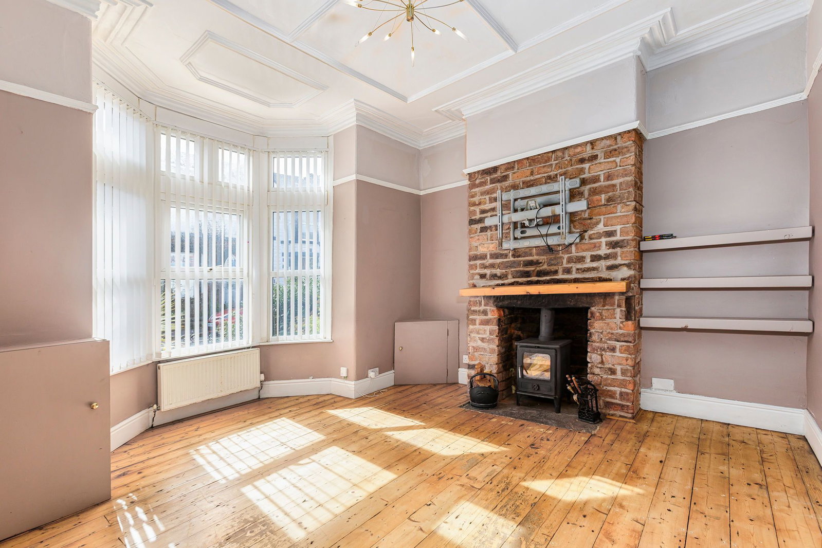 End Of Terrace House in Liverpool