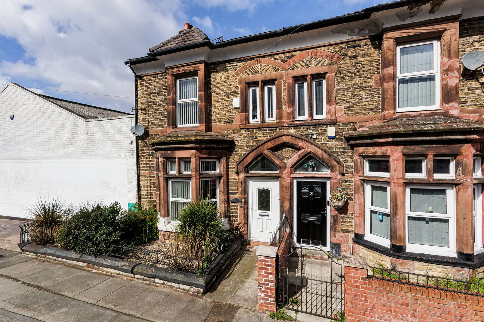 End Of Terrace House in Liverpool