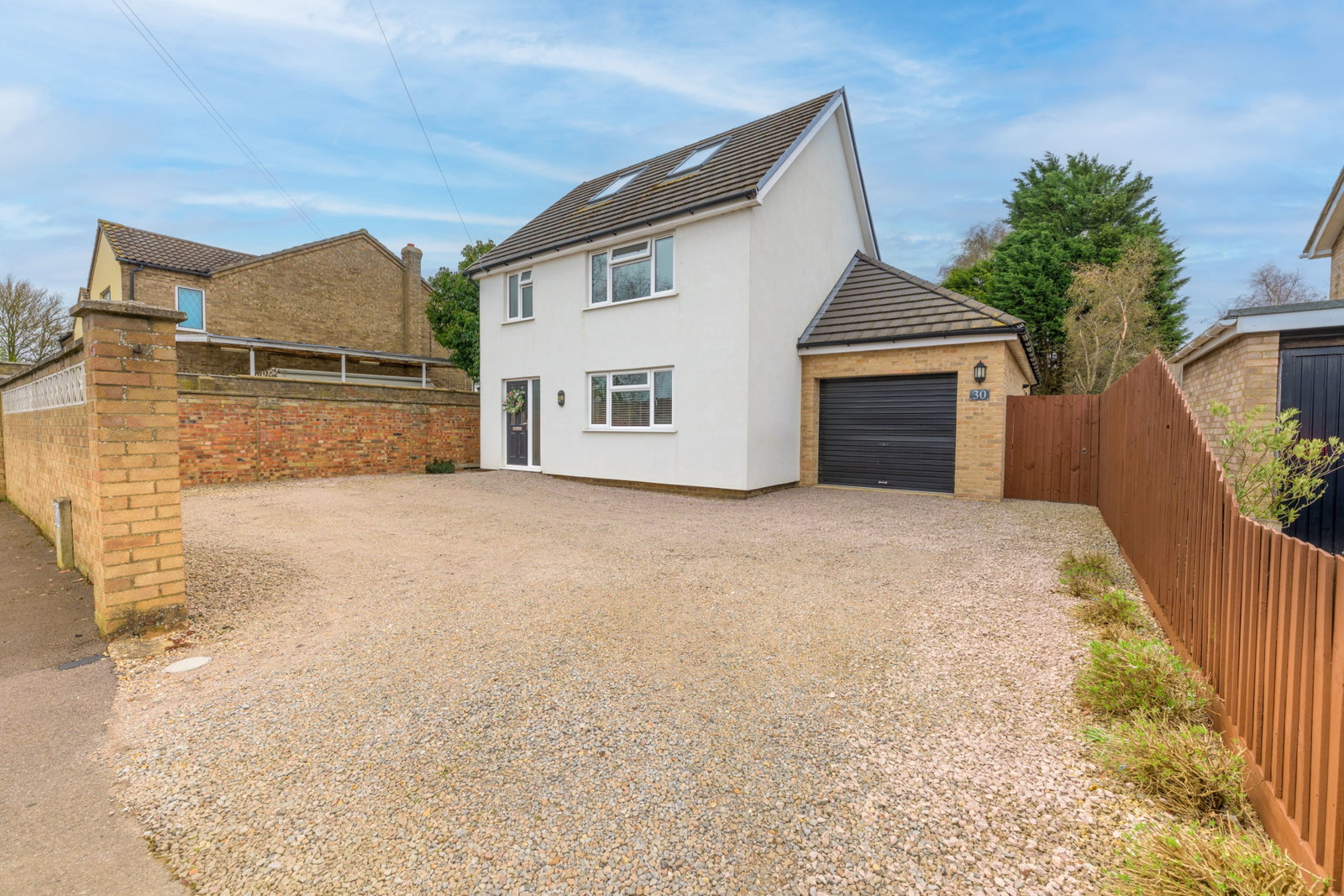 Detached House in March