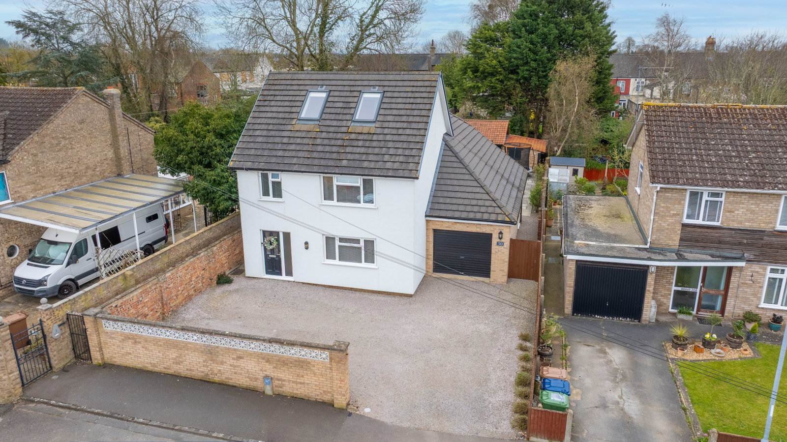 Detached House in March