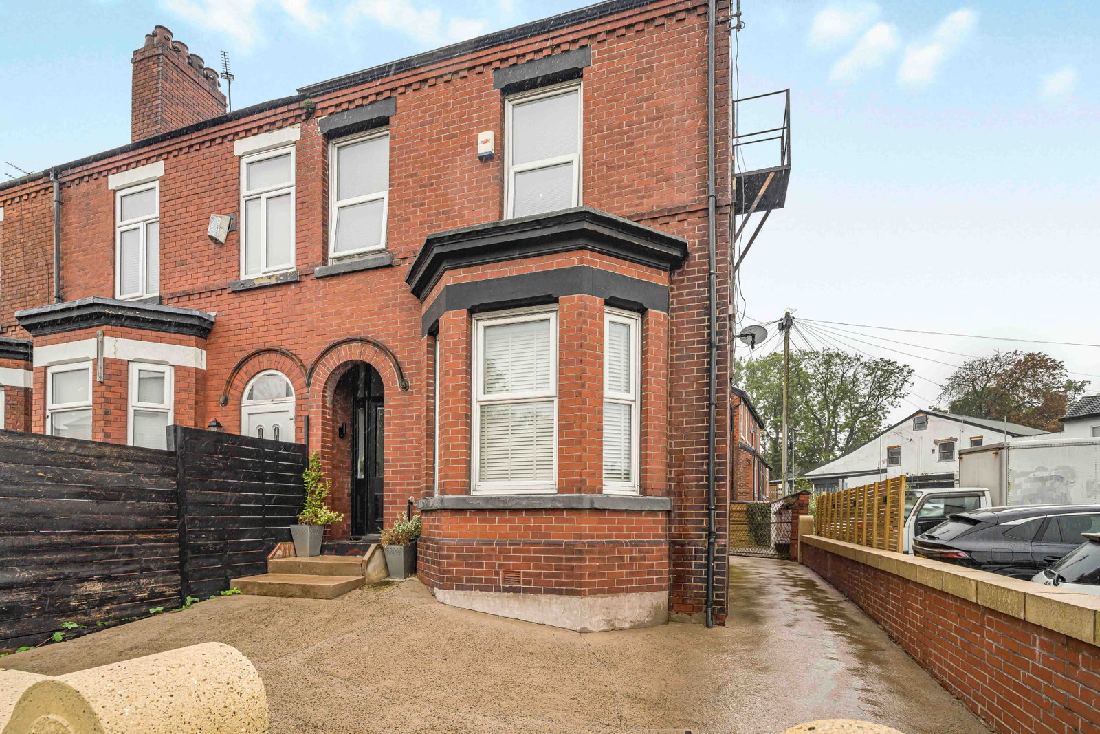 End Of Terrace House in Manchester