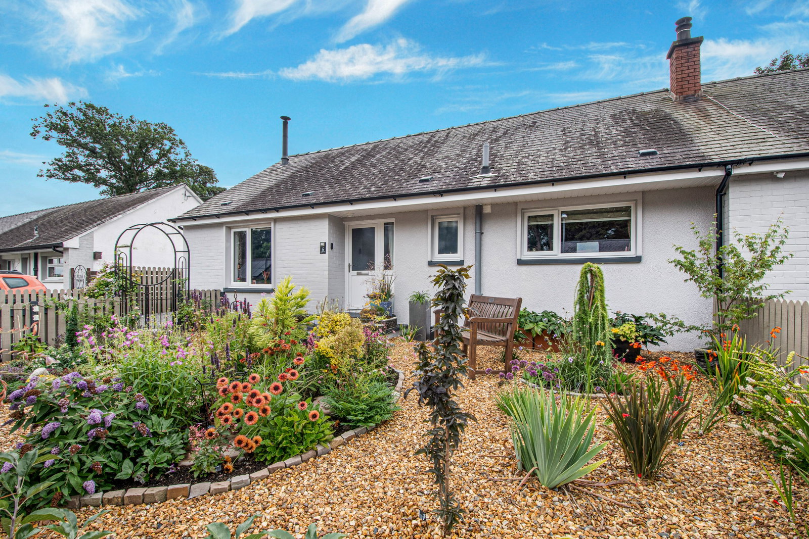 Semi Detached Bungalow for sale in Dumfries, Kindar Drive, New Abbey, Dumfries, DG2 8DA