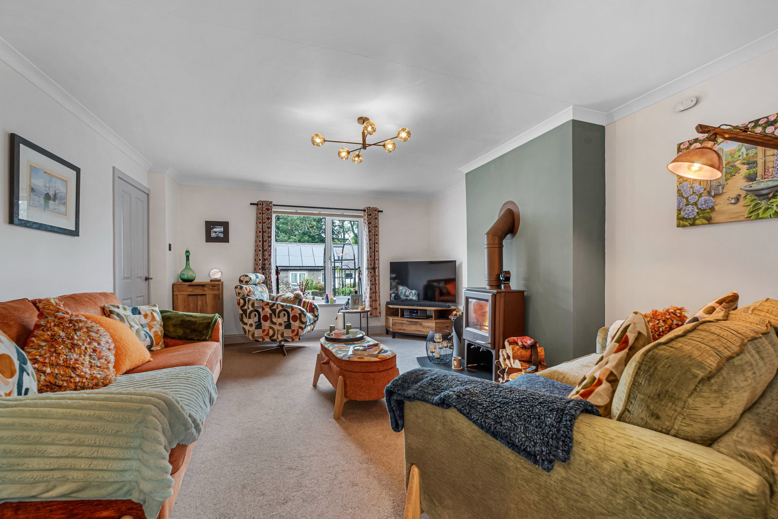 Semi Detached Bungalow for sale in Dumfries, Kindar Drive, New Abbey, Dumfries, DG2 8DA
