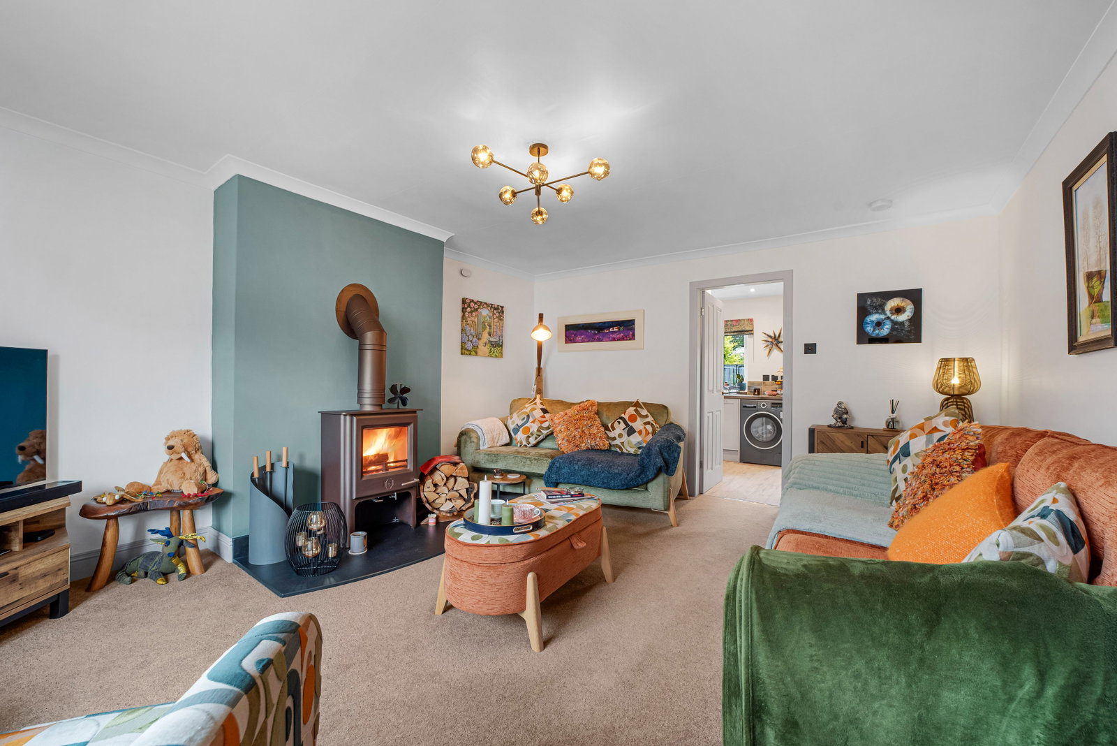 Semi Detached Bungalow for sale in Dumfries, Kindar Drive, New Abbey, Dumfries, DG2 8DA